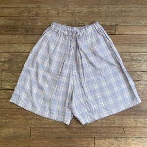 Cordera Maxi Plaid Bermuda Shorts